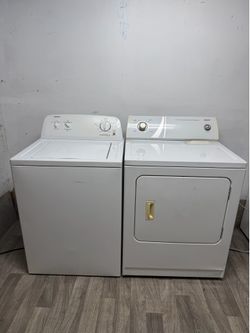 Admiral washer and dryer laundry set
