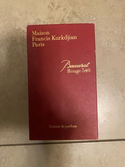 Maison Francis Kurkdjian Paris Baccrat Rouge 540