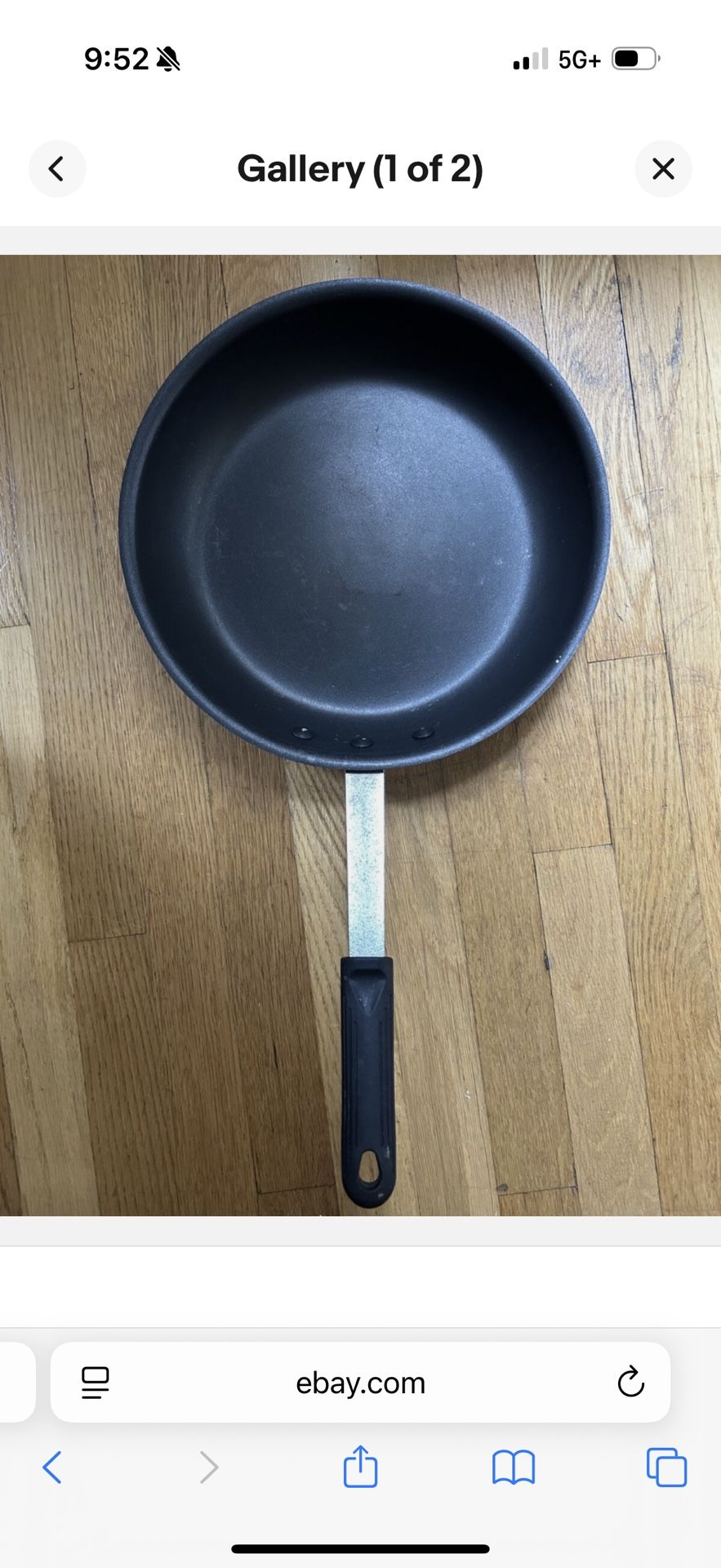 12" Metal Frying Pan Used But Cooks Great