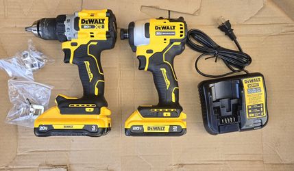 Atomic Dewalt 20v Drill/Impact Set
