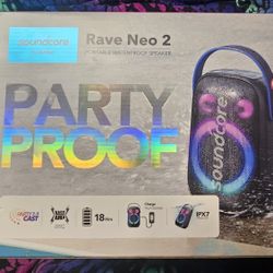 Soundcore Rave NEO 2 Bluetooth Speaker 