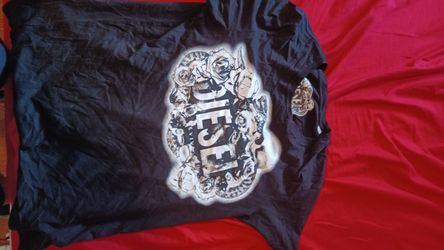 men's diesl, t shirt size medium$25