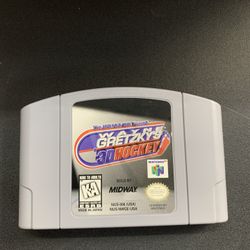 N64 Wayne Gretzky 3D Hockey 64 - Tested