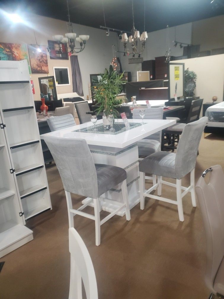 5pc Counter Height Dining Set