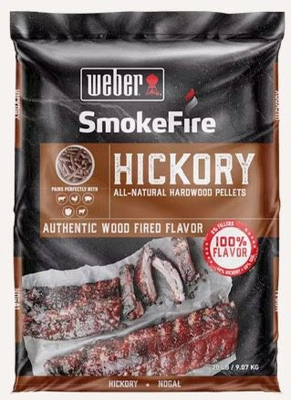 Weber Smoke Fire Hickory Pellets