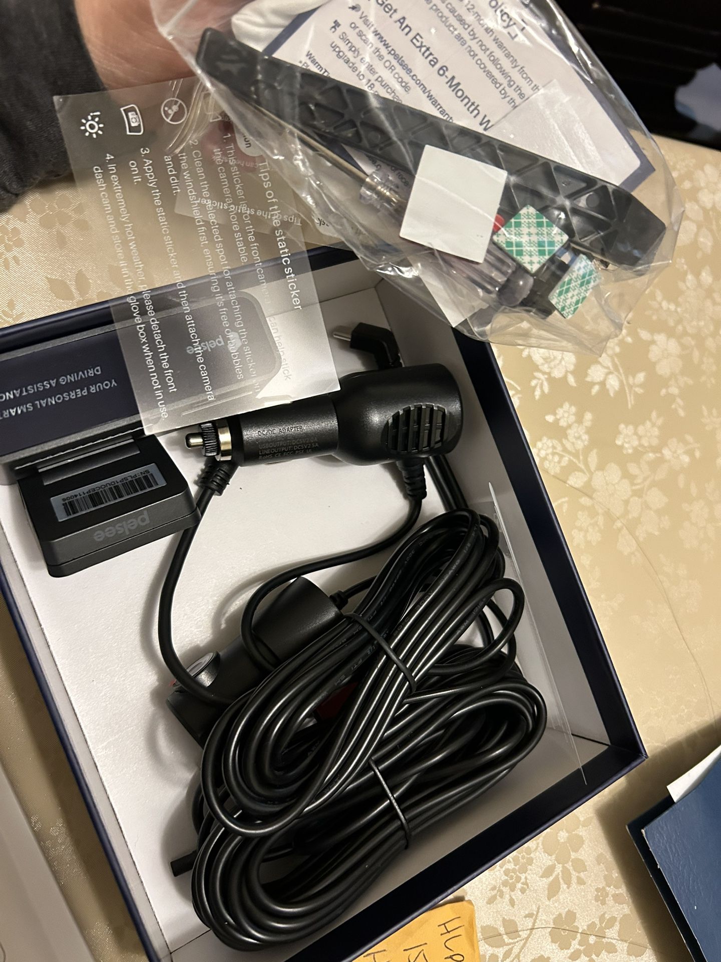 Smart WiFi Dash Camera P1 Duo PELSEE