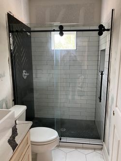 Bathroom Frameless Glass Shower Door