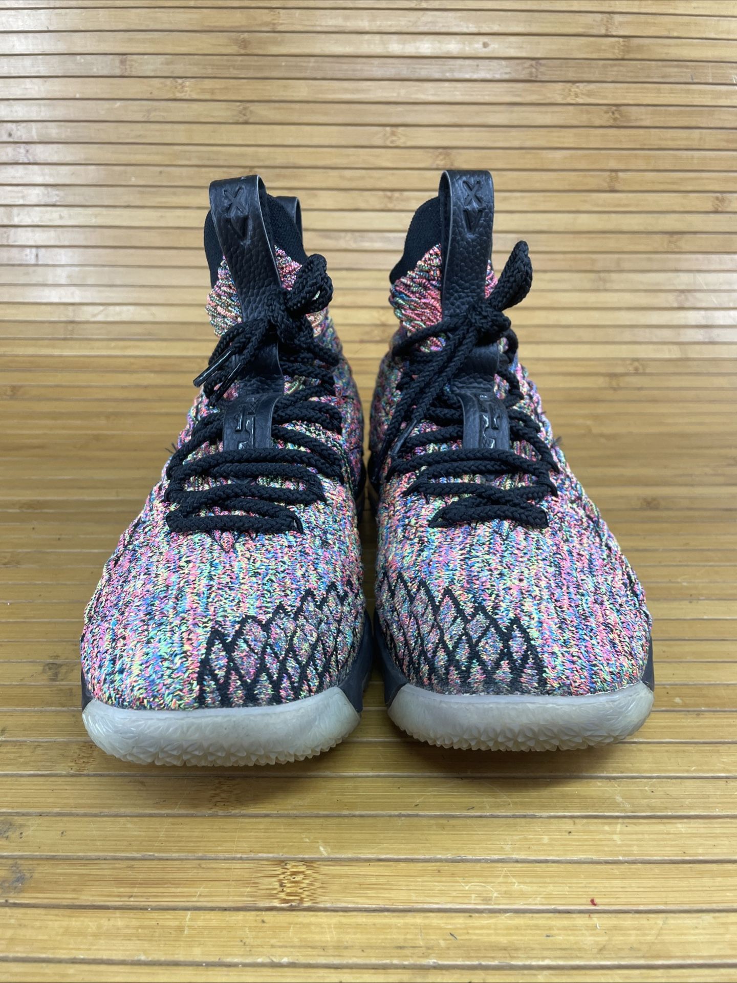 Nike Lebron 15 Four Horsemen Multicolor Size 8.5 Nike LeBron 15 XV “Four Horsemen” Fruity Pebbles Size 8 US  main image 4