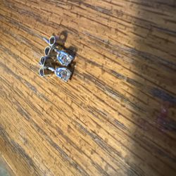 1/3ct Diamond Stud Earrings In White Gold