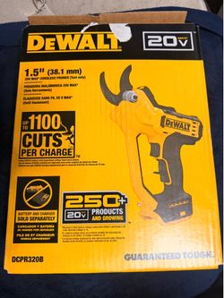 Dewalt cordless pruner