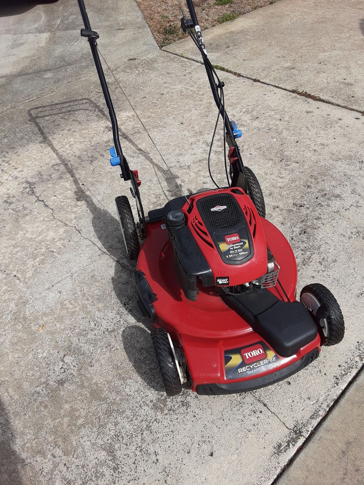 Lawn mower toro self propelled