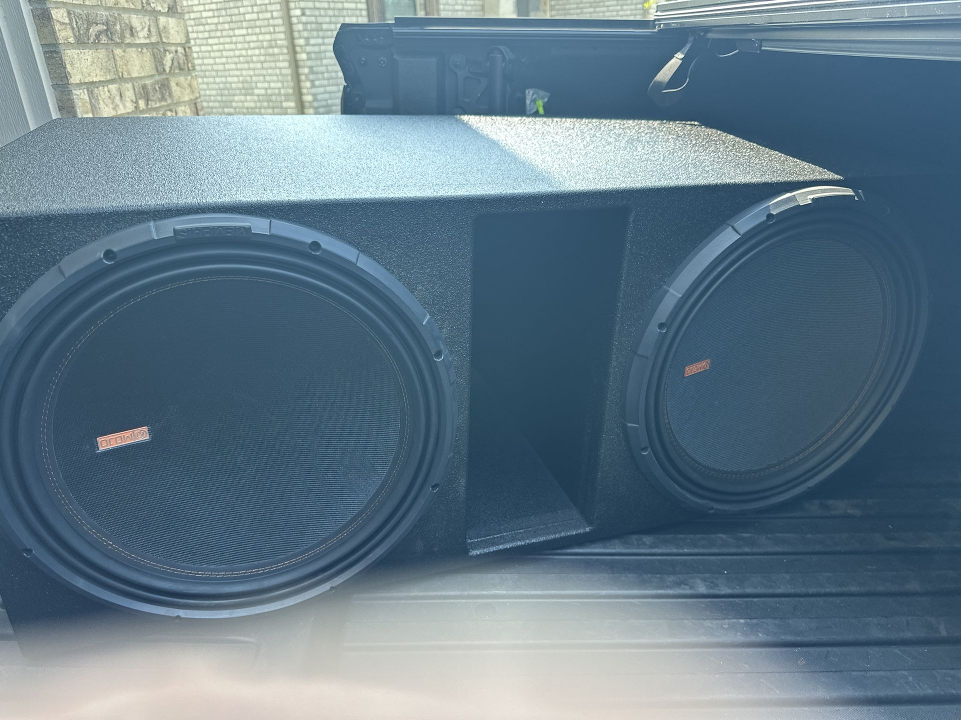 MOJO Subwoofer Speaker With 3000watt Memphis VIV Amplifier