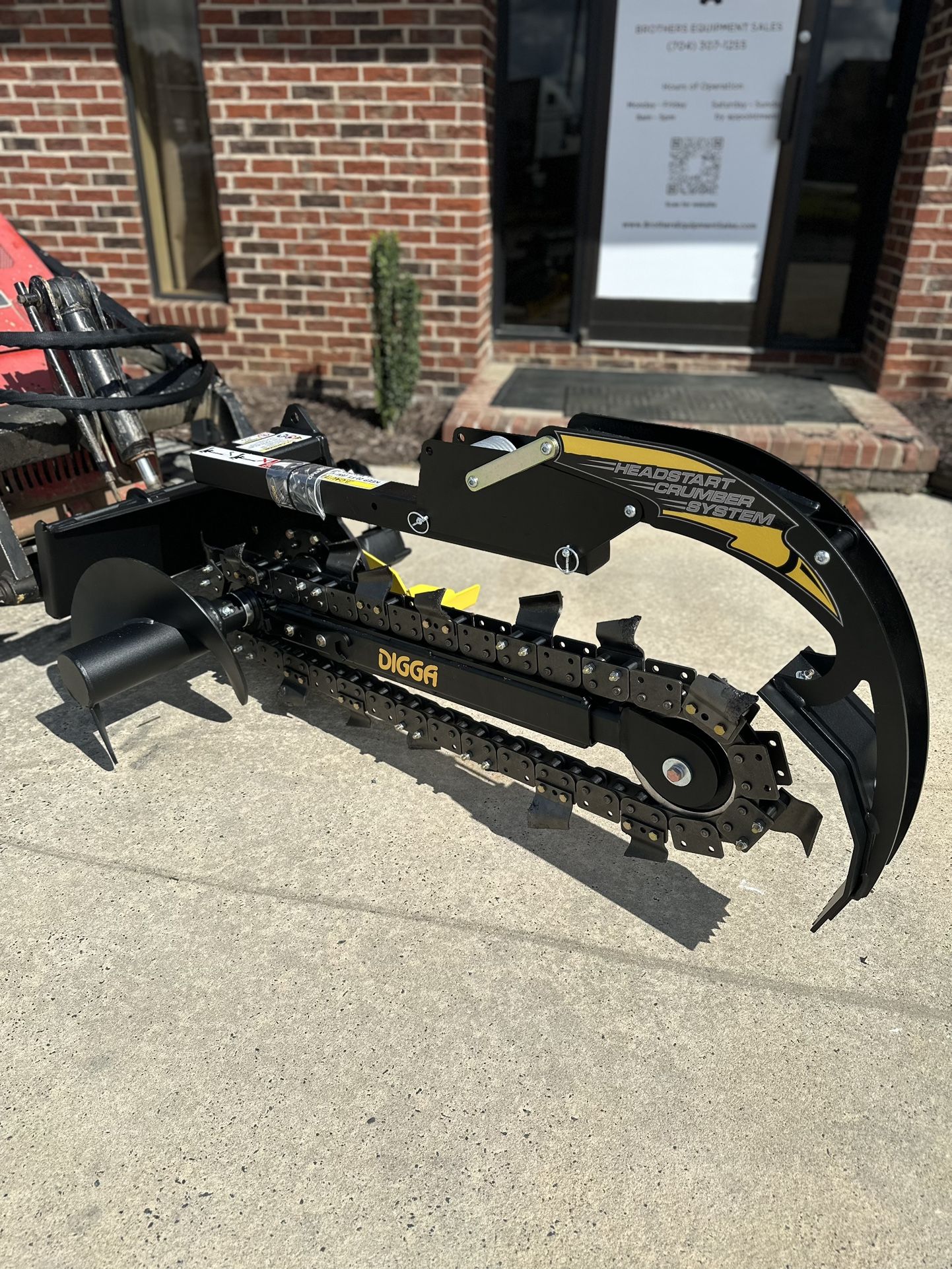 Mini Skid Steer Trencher For Dingo