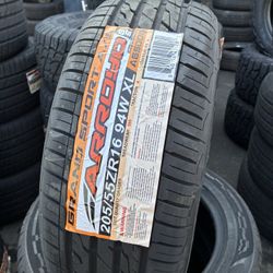 205/55/16 Arroyo Tires Installed And Balanced 