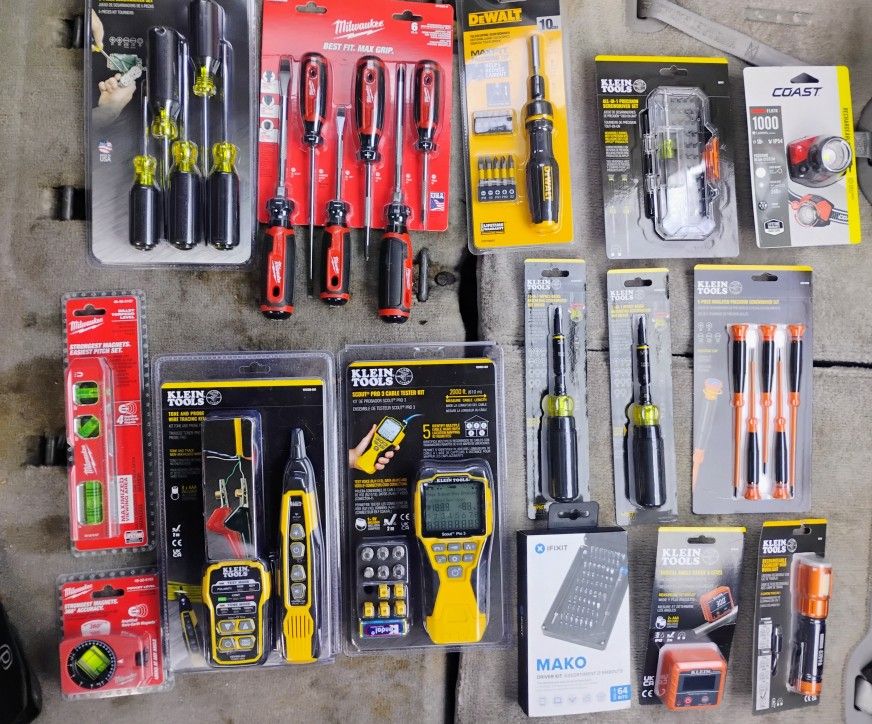Bundle Of Klein and Milwaukee Tools