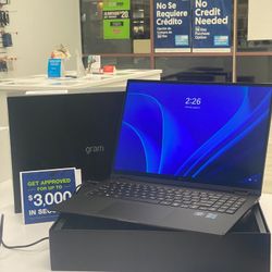 LG Gram 16 Laptop - PAYMENTS AVAILABLE NO CREDIT NEEDED