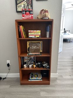 MCM Wood Bookshelf