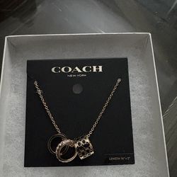 Brand New Coach Necklace