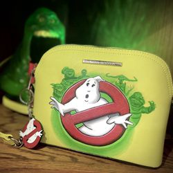 Steve Madden Hand Painted Ghostbusters Crossbody Bag