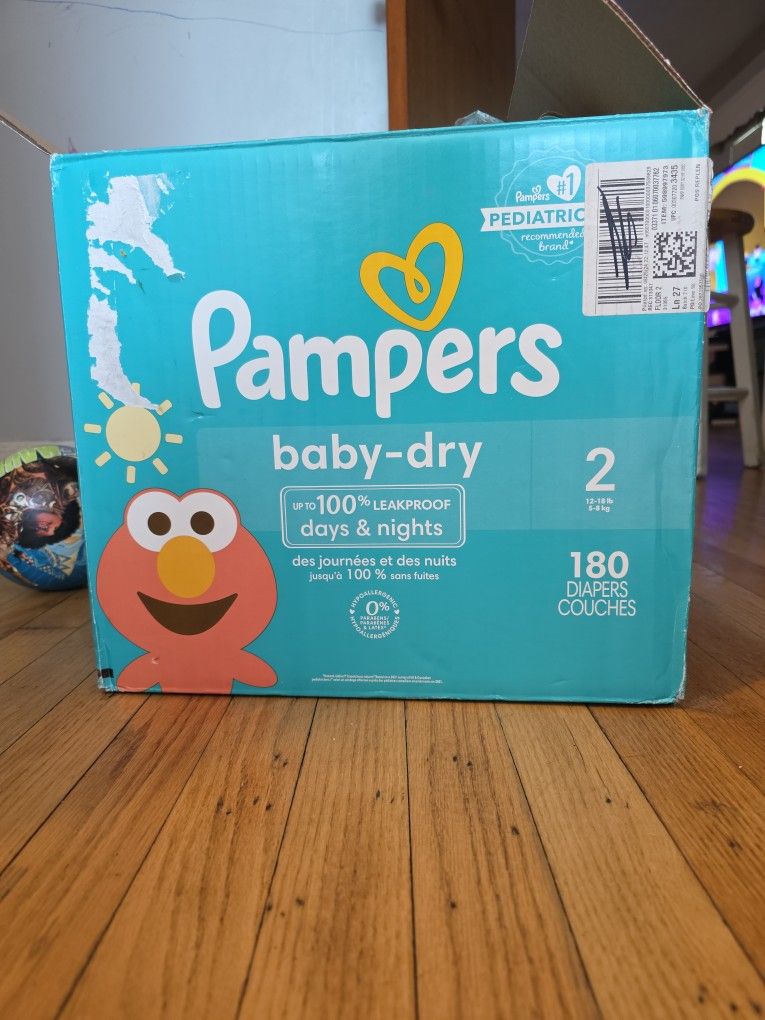 Pampers Baby Dry Size 2 (179count )