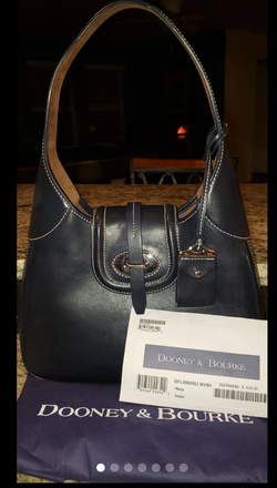 New condition -Dooney & Bourke Florentine Toscana Hobo Shoulder Bag