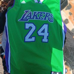 Lakers Kobe Bryant Jersey Green And Purple 