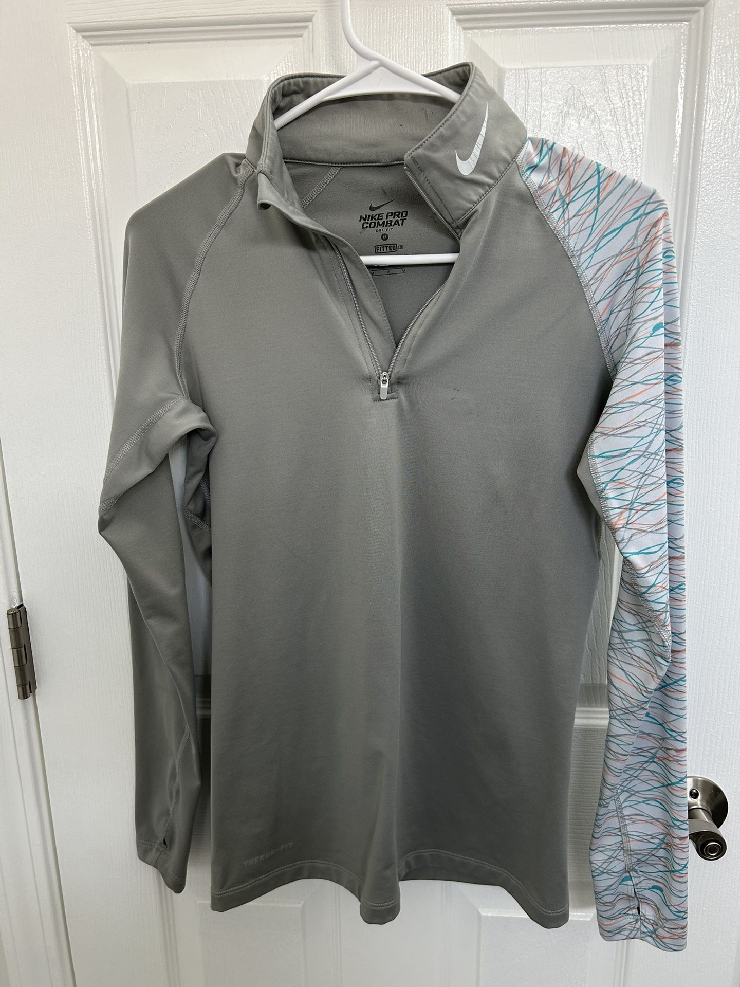 Nike Pro Combat Dri-Fit Therma Fit 1/4 Zip Jacket