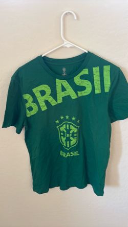 brazil national team soccer shirt medium size