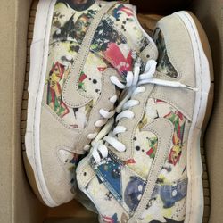 Nike Supreme Dunk High Rammellzee Size 9