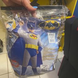  🎃 Kids Batman Custome Size 4/6 Years Old  🎃 