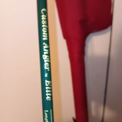 Custom Angler Elite Graphite Fishing Pole With Flywheel