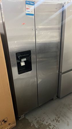 (In store) New Whirlpool Side by Side Refrigerator