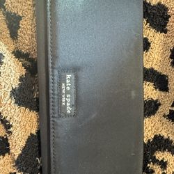 Black Leather Kate Spade Wallet