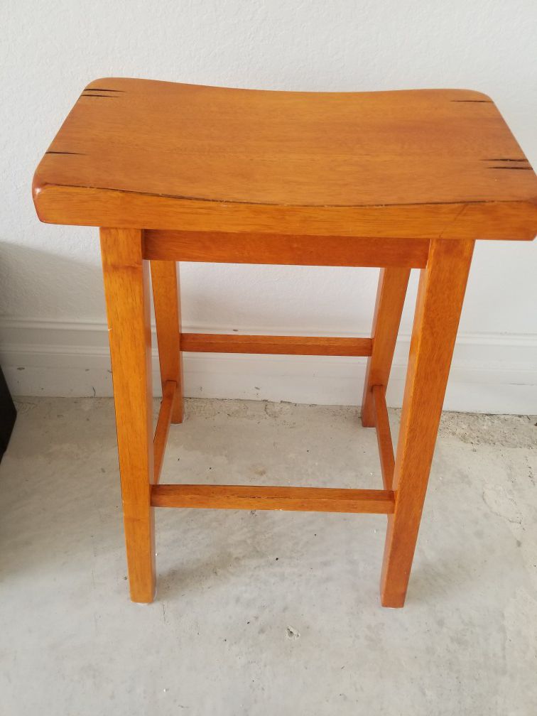 Bar stool--solid wood