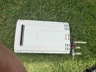 Tankless water heater works great!