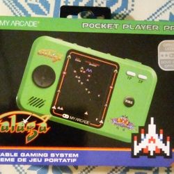 Galaga Pocket Player Handheld Game