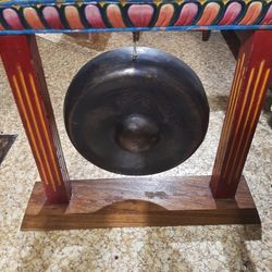 Antique Japanese Brass Gong