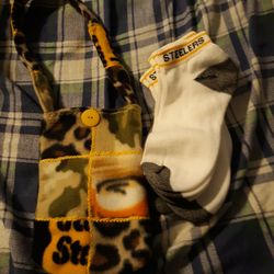Steelers Purse and Steelers Socks 