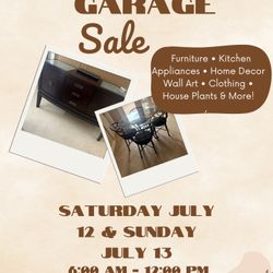 Estate Garage Sale 
