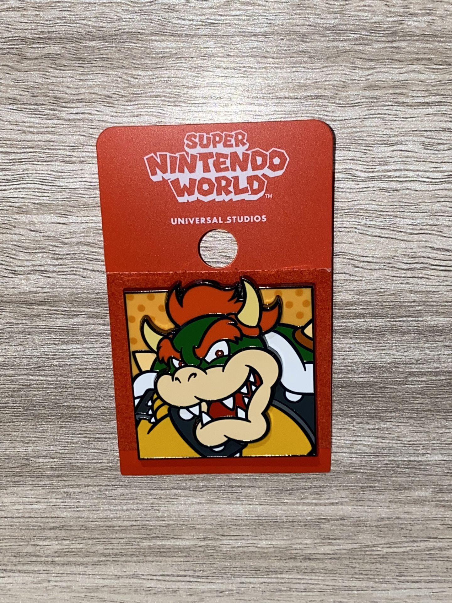 New Universal Studios Pin Super Nintendo World Bowser King Koopa Hollywood 2023