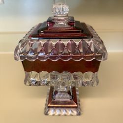 Ruby Flash Candy Dish