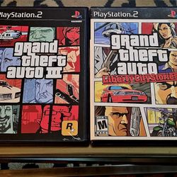 PS2 Grand Theft Auto Bundle 
