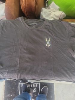 Large- Bugs Bunny Crop- Top Tee