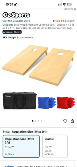 New cornhole bean bag toss