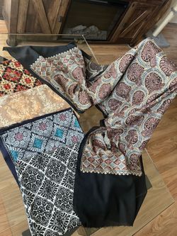 Scarf Cashmere And Silk