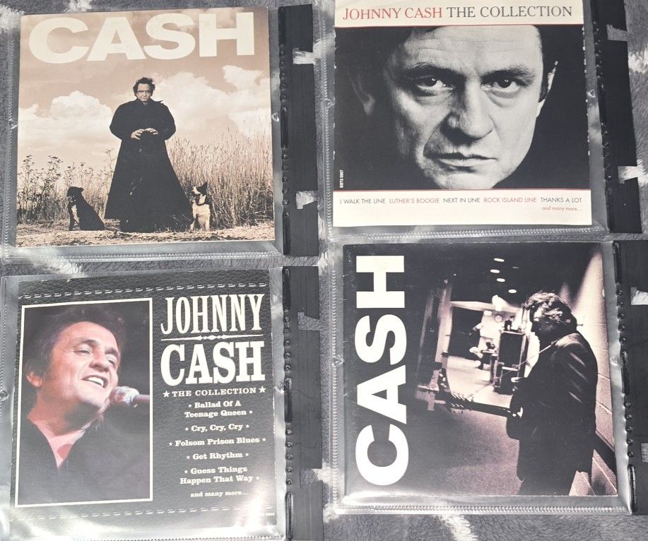 4 Johnny Cash Cd's
