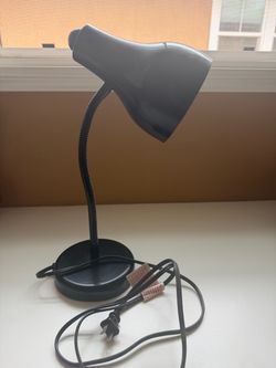 Black Gooseneck Desk Lamp