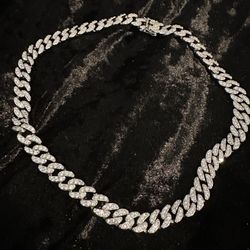 Diamond Cuban Choker Chain