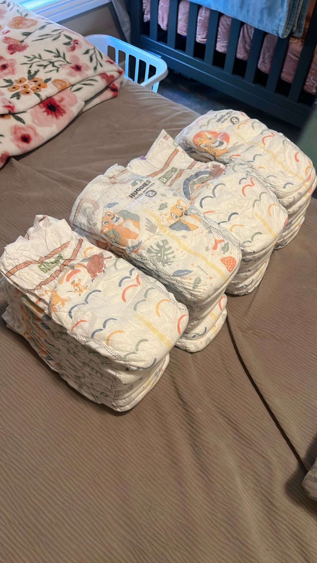 Diapers SIZE 8