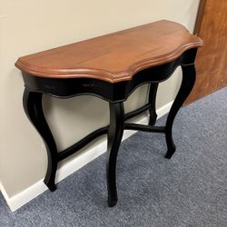 Wood Entry Way Table 